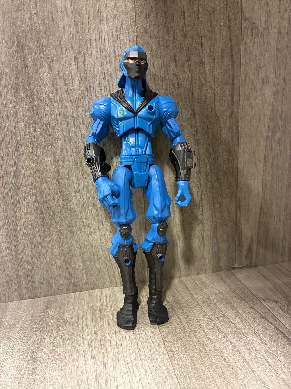 GI Joe Sigma Six 6 Cobra Ninja Flames Kamakura Blue 2007 8" Hasbro Action Figure
